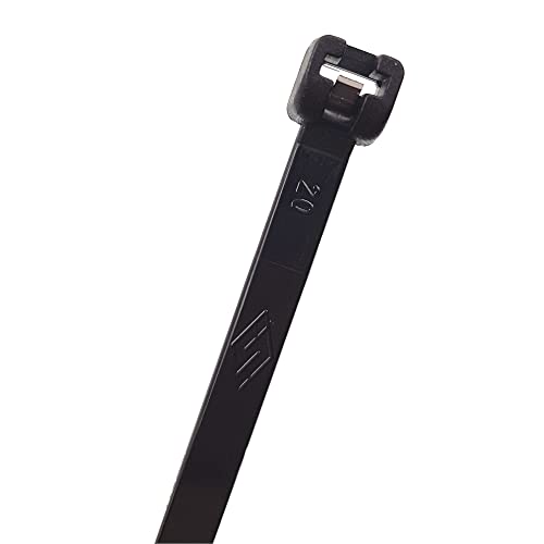 Kabelbinder mit Metall schwarz 200mm x 3,5mm – intervisio Shop